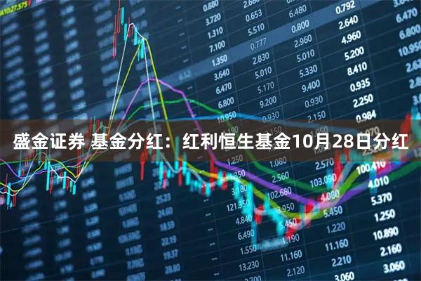 盛金证券 基金分红：红利恒生基金10月28日分红